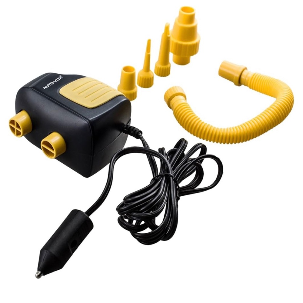 Portable Electric Air Compressor Pump for Inflatables AUTO-VOX 12V DC